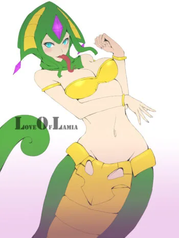 Love of Lamia - Colorized
